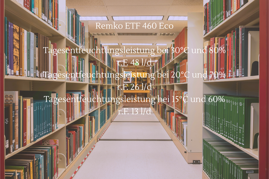 Remko ETF 460 Eco Luftentfeuchter - 52,0 L/d